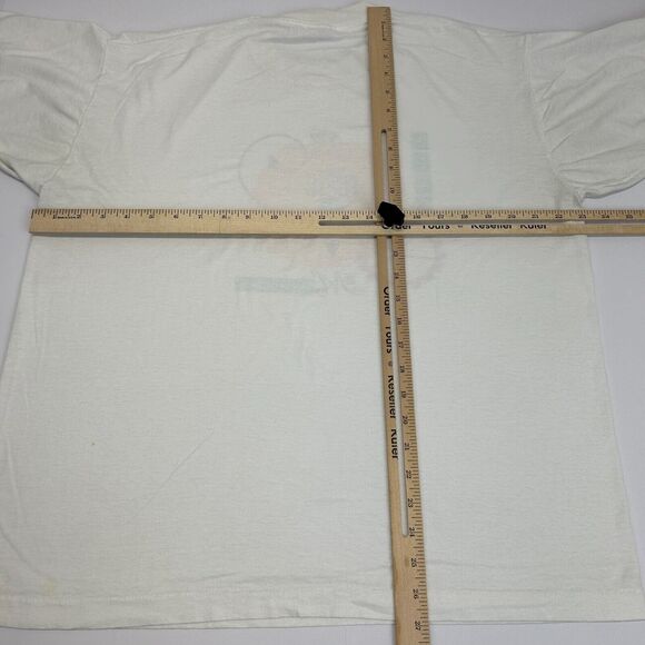 Vintage Treehouse Night Flight Time Machine T Shirt Mens X-Large Zipline White - Picture 13 of 13